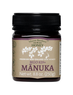 Miel Cruda Manuka MGO 829+ Mason Brothers 250g Nueva Zelanda