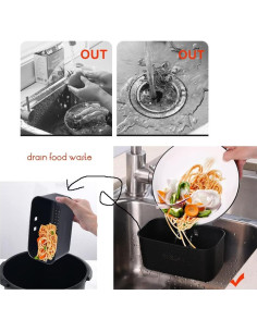 Colador Multifuncional WANLIAN de Acero Inoxidable 18.3x8.9 cm 2