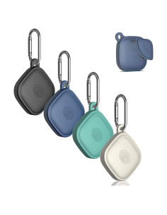 Funda de Silicona Impermeable QINZAC para Tile Mate 2024 - 4 Pcs