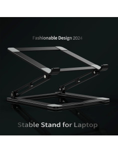 Soporte Ergonómico para Laptop VIGLT Ajustable Negro 10-17.3" 2