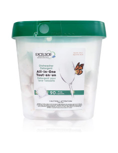 Detergente en Cápsulas para Lavavajillas Excelsior HE 90 Unidades