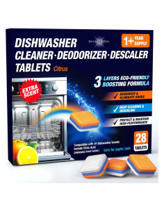Tabletas Desinfectantes para Lavavajillas SHIMMERIX - 28 Unidades