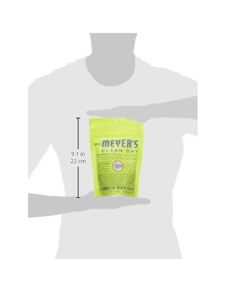 Cápsulas Automáticas para Lavavajillas Mrs. Meyer's 20 Unidades Verbena de Limón