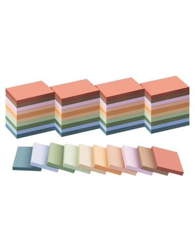 Notas Adhesivas Kozerite 1.5x2" Vintage 50 Pads Reciclables