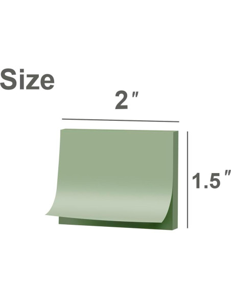 Notas Adhesivas Kozerite 1.5x2" Vintage 50 Pads Reciclables Notas Adhesivas Kozerite 1.5x2" Vintage 50 Pads Reciclables