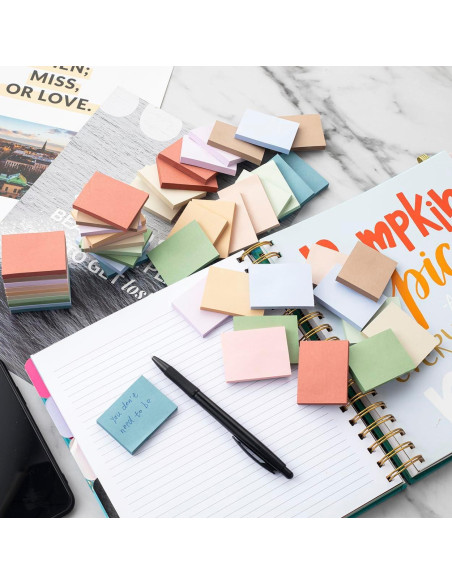 Notas Adhesivas Kozerite 1.5x2" Vintage 50 Pads Reciclables Notas Adhesivas Kozerite 1.5x2" Vintage 50 Pads Reciclables