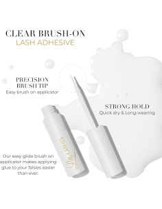 Pegamento para Pestañas Transparentes Lilly Lashes 9.91x3.91cm 2