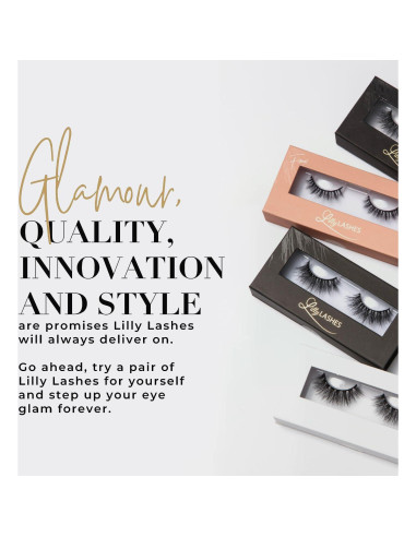 Pegamento para Pestañas Transparentes Lilly Lashes 9.91x3.91cm