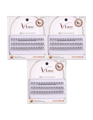 Extensión de Pestañas iENVY 30D Larga - 3 Pack