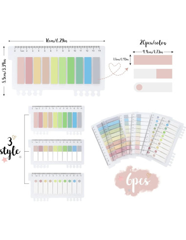 Set de 1200 Pestañas Adhesivas Agoer - 10 Colores Macaron