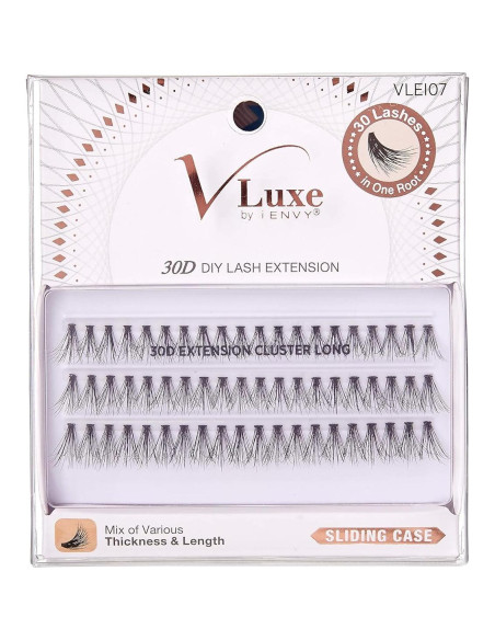 Extensión de Pestañas iENVY 30D Larga - 3 Pack