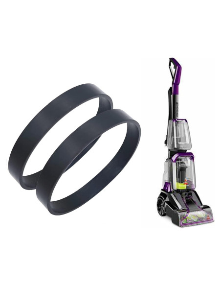 Cinturones de Vacío Bissell 2910, 2 Piezas, Goma Premium