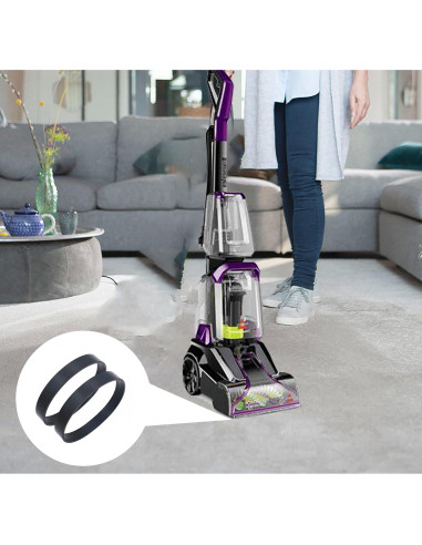 Cinturones de Vacío Bissell 2910, 2 Piezas, Goma Premium