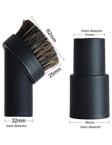 Kit de Accesorios para Aspiradora GIBTOOL 6 Piezas 32mm