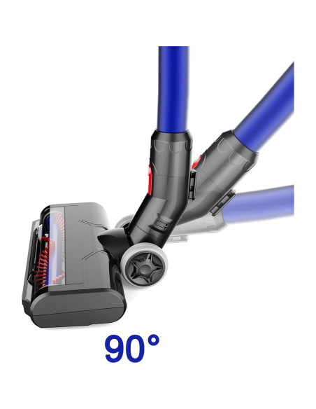Boquilla Motorizada Dyson V7 V8 con Rodillos Suaves y de Cerdas