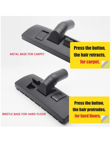 Cabezal de Cepillo Universal EZ SPARES 32 mm para Aspiradora