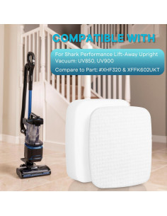 8 Filtros UV850 para Aspiradora Shark Jollsung - Reemplazo 2