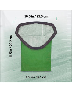 18 Bolsas de Microfiltro ProTeam 6Qt - Reemplazo 107314 2