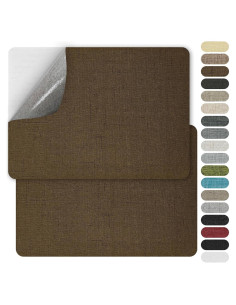 Parches de Reparación de Lino WILDREEDS 2 Pcs 20x28 cm Marrón