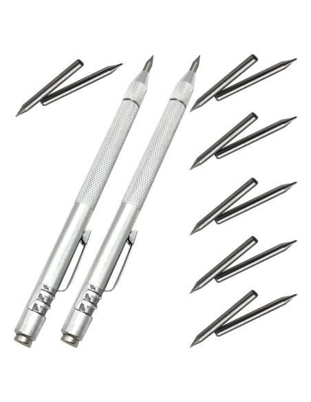 Juego de Scriber NEPAK de Carburo con 12 Puntas Reemplazo