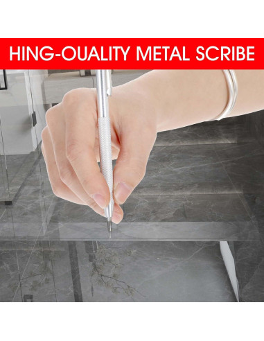 Bolígrafo de Grabado Prasacco 2 Pcs Carburo Tungsteno con Imán