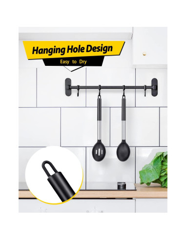 Paquete de 2 Cucharas de Cocina de Silicona BUNDLEPRO - Antiadherente y Resistentes al Calor