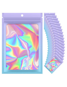 Bolsas Mylar Reutilizables LoraLosa 100 Piezas 7.6x10.2 cm