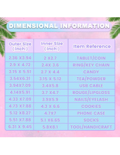 Paquete de 100 bolsas resellables Mstar Pack 6x10 cm holográficas 2