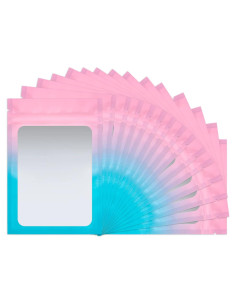 Paquete de 100 Bolsas Mylar Reutilizables 14 x 20 cm STUs