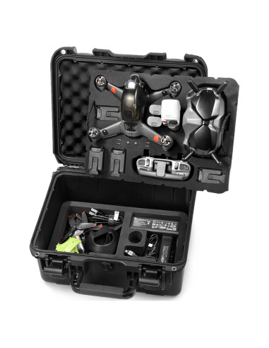 Estuche Duro Impermeable Lekufee para Drone DJI FPV