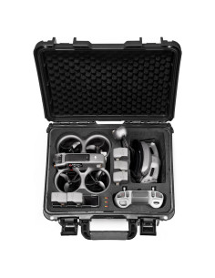 Estuche Duro Impermeable Lekufee para DJI Avata 2 - Negro