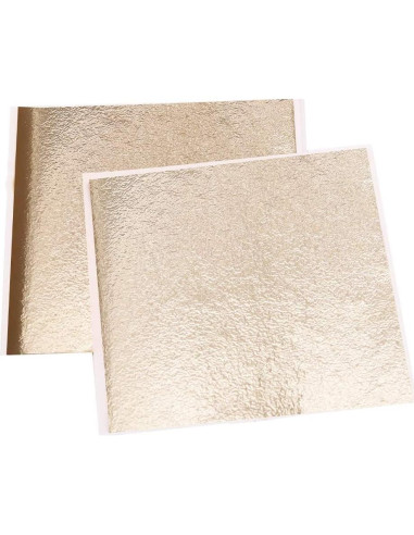Hojas de Oro Imitación KINNO 100 Hojas 13x13.5cm Decoración
