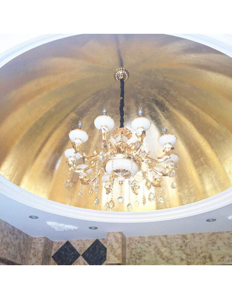 Hojas de Oro Imitación KINNO 100 Hojas 13x13.5cm Decoración