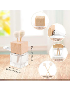 Paquete de 20 Botellas Difusoras de Aromas ConStore para Auto 2