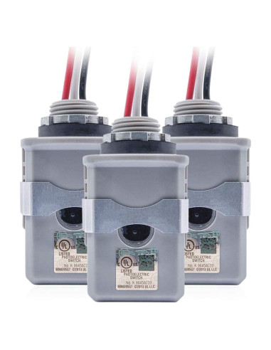 Interruptor Fotoeléctrico Exterior CHISWEAR JL-428C 252g