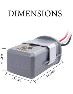 Interruptor Fotoeléctrico Exterior CHISWEAR JL-428C 252g 2