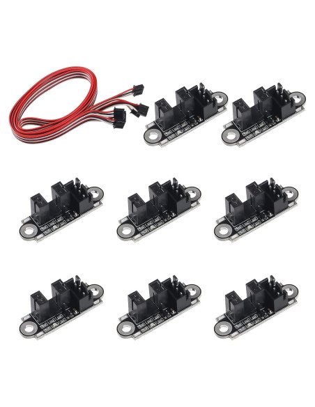 8 Interruptores Ópticos Con Cable 1M QCCAN Para Impresora 3D