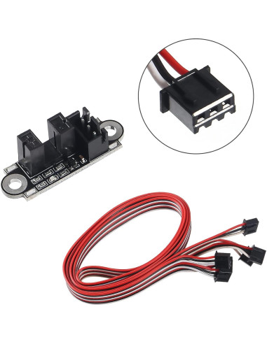 8 Interruptores Ópticos Con Cable 1M QCCAN Para Impresora 3D