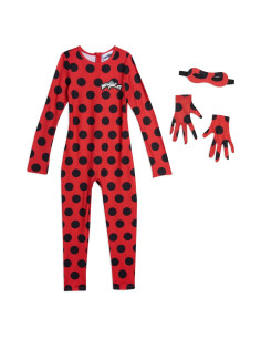 Disfraz de 3 Piezas Miraculous Ladybug para Niñas 10-12 Años