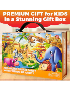 Puzzle de Suelo Gigante Quokka 2x3m para Niños 3-5 Años 2