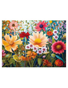 Rompecabezas de 300 Piezas WSCXSC Flores 52.1x38.1 cm