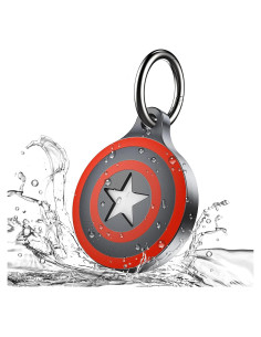 Soporte de Aluminio Impermeable HAOXEN para Airtag - Gris Oscuro