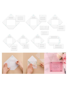 Briartw 17 Piezas Herramienta para Hacer Sobres Personalizados