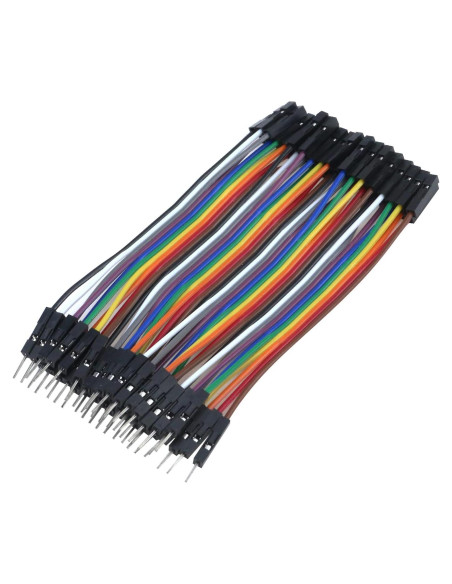 Cables de Salto Antrader 40 Pines Macho a Hembra 10cm