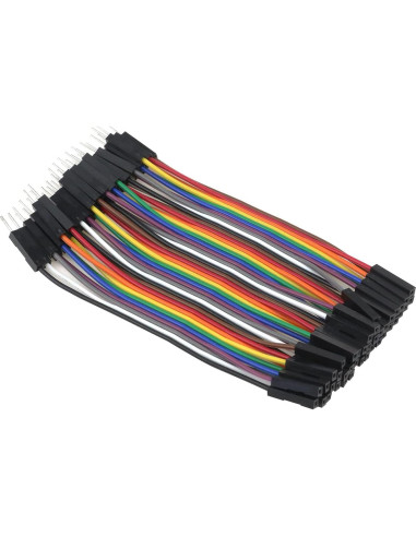 Cables de Salto Antrader 40 Pines Macho a Hembra 10cm