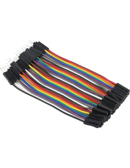 Cables de Salto Antrader 40 Pines Macho a Hembra 10cm