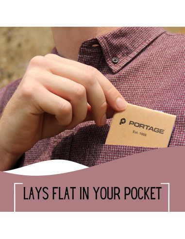 Cuaderno de Campo Portage Táctico Paquete de 6 - 64 Páginas