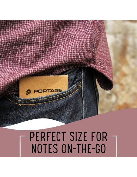 Cuaderno de Campo Portage Táctico Paquete de 6 - 64 Páginas