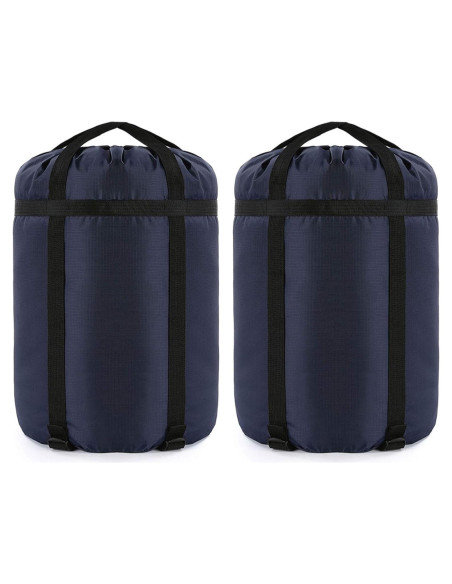 Saco de Compresión Borogo 46L Impermeable 2 Piezas Azul