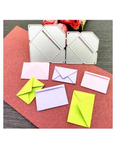 Troqueles de metal en forma de flor Kashoer - 5 piezas